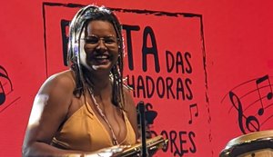 Garça Torta terá oficina de percussão para mulheres todas às sextas de agosto