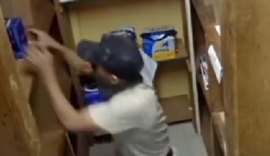 Polícia Civil reforça divulgação de imagens de suspeito de furto em supermercado de Maceió