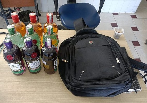 Casal preso por furto de bebidas alcoólicas já tem histórico de crimes