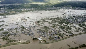 Tufão Hagibis deixa mortos e desaparecidos no Japão