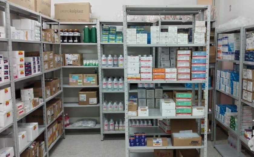 Arapiraca recebe mais de 5 toneladas de medicamentos