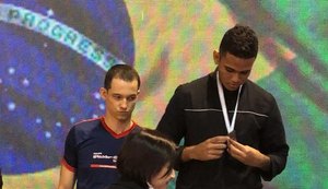 Taekwondista alagoano conquista medalha em campeonato mundial