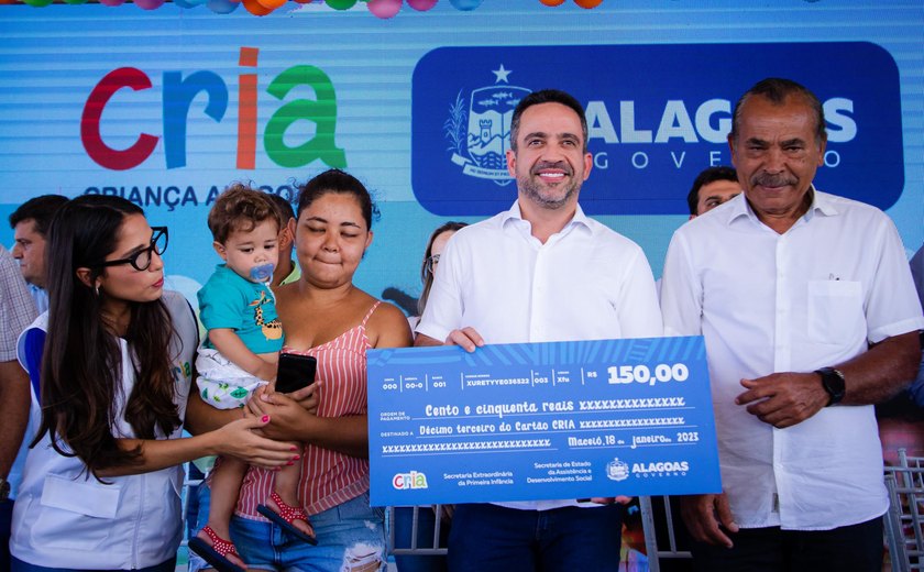 Governo de Alagoas inaugura a 56ª Creche Cria neste domingo