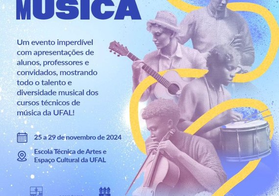 Evento de música estimula criação artística e mescla teoria e prática dos estudantes da ETA