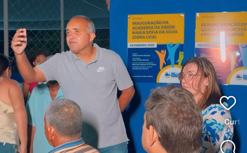 Em Tapera, povoado Marruá ganha complexo de esporte e lazer e prefeito anuncia 90 novas casas