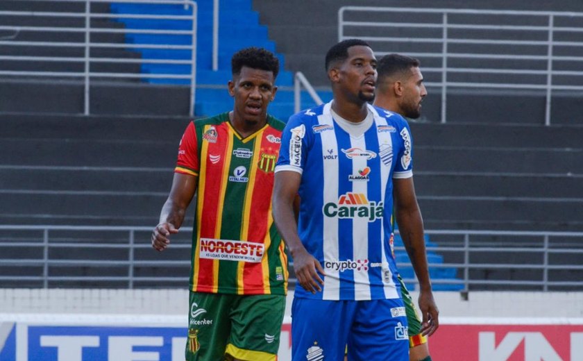 CSA empata em 0 a 0 contra o Sampaio Corrêa no Rei Pelé