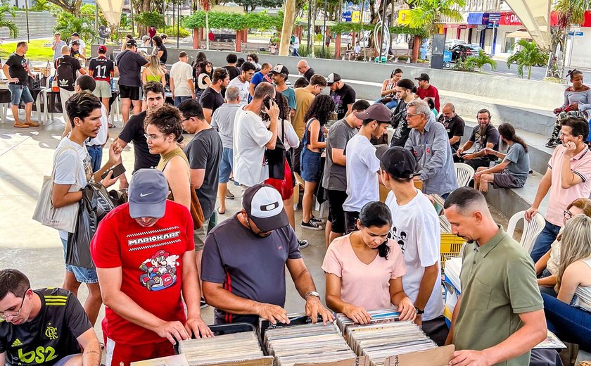 Feira de Discos de Arapiraca traz venda de raridades e shows gratuitos neste sábado