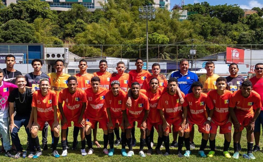 Escolas estaduais representarão Alagoas em Brasileiro de Futebol Escolar