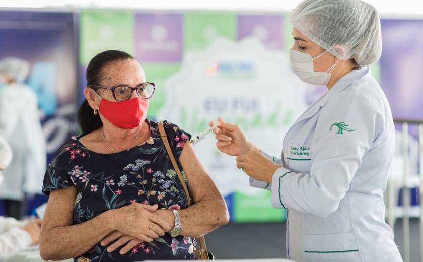 Maceió amplia vacinação para idosos a partir desta quinta-feira