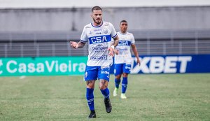 CSA derrota o Cruzeiro de Arapiraca e dorme no G4 do Campeonato Alagoano