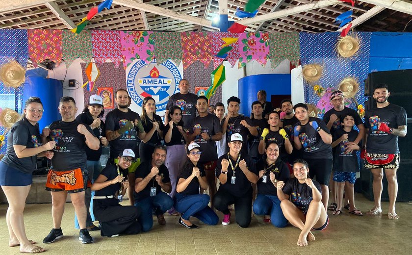 Oficina de muay thai promove inclusão de pessoas com autismo em Maceió