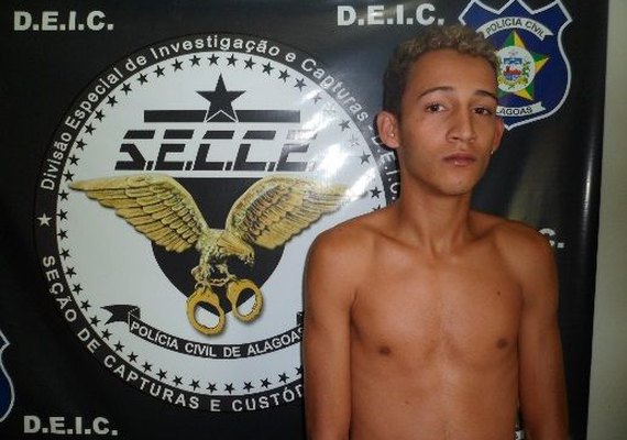 Deic detém jovem suspeito de homicídio qualificado na Forene