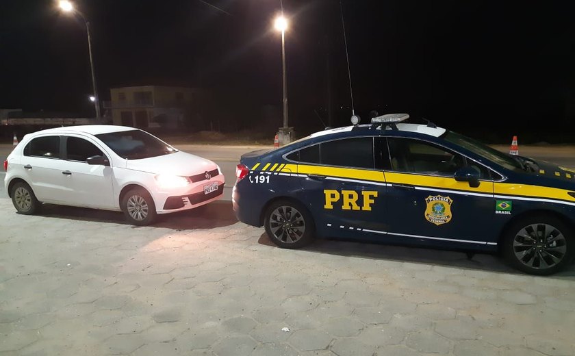 Mais um veículo roubado é recuperado pela PRF em Alagoas