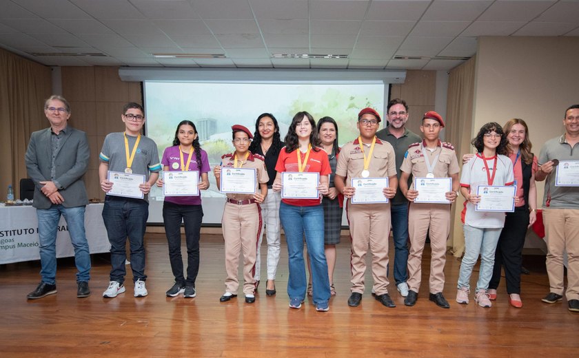 Rede estadual conquista 99 medalhas nas olimpíadas Alagoana de Química e Nacional de Ciências