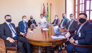 JHC se reúne com Caixa Econômica e cobra celeridade de convênios em andamento