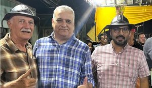 Prefeito de Quebrangulo celebra prisão de criminoso que agrediu covardemente esposa