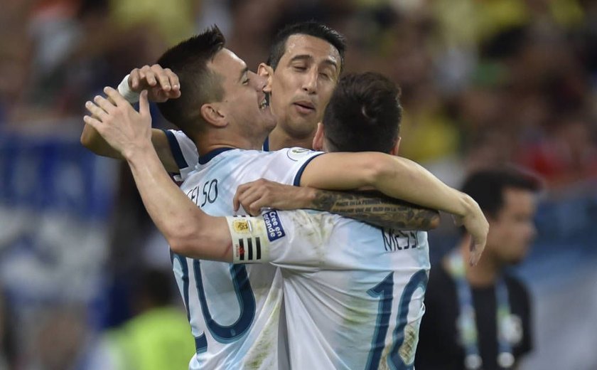Argentina passa pela Venezuela e vai enfrentar o Brasil na semifinal da Copa América