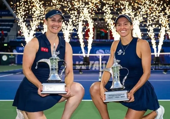 Brasileira Luisa Stefani e Gabriela Dabrowski conquistam WTA 1000 de Dubai
