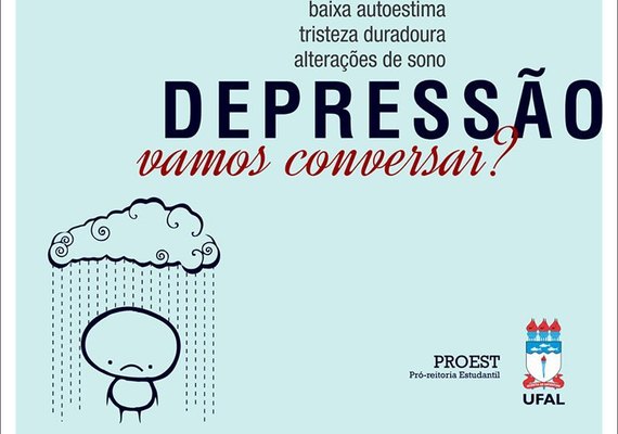 Como identificar e prevenir o comportamento suicida será debate na Ufal