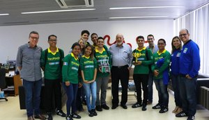 Equipe de robótica Tecmade/Sesi é agraciada pela Câmara de Maceió