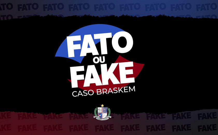 “Fato ou Fake”: MP/AL esclarece dúvidas da população em suas redes sociais sobre o Caso Braskem
