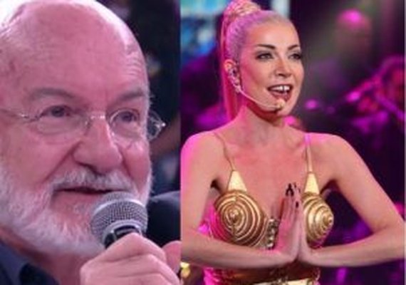 Luiza Possi cobra vaga em novela para Silvio de Abreu ao vivo, no Faustão