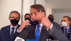 Em mais um descontrole, Bolsonaro diz que faz o que bem entende e ofende repórter