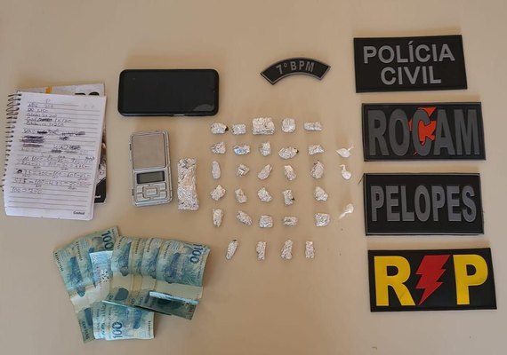 Ações da Polícia Militar combatem o tráfico e outros crimes