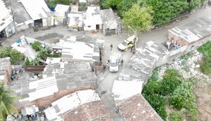 Helicóptero e aeronave apoiam operação contra criminalidade em Maceió