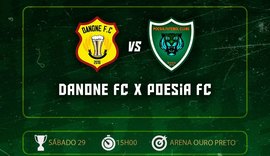 Danone F. C. e Poesia F. C. se enfrentam na final da elite do Fut 7 de Alagoas