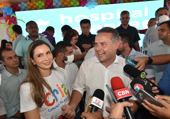 Governador Renan Filho inaugura o Hospital da Criança em Maceió