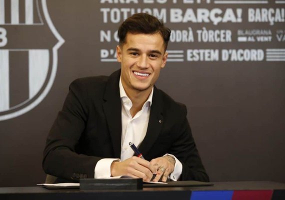 Philippe Coutinho é apresentado oficialmente no Barcelona