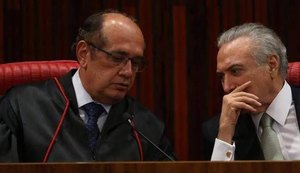 Temer e Gilmar Mendes voltam a ter encontro fora da agenda oficial do Planalto