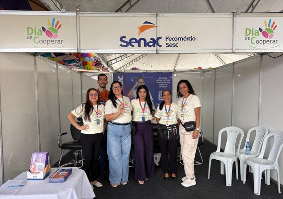 Senac Alagoas prestigia público que participou do 'Dia C de Cooperar'