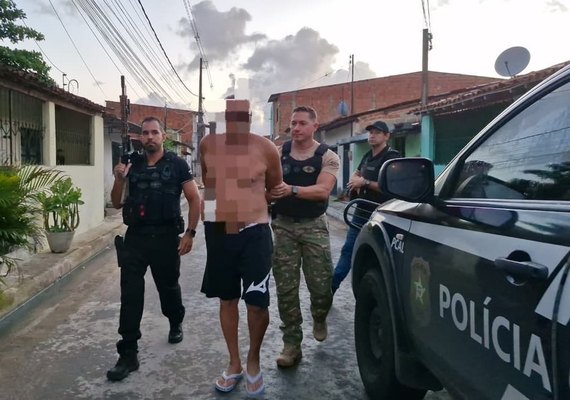 Operação mira suspeitos de homicídio, estupro e outros crimes e cumpre 39 mandados em Alagoas
