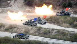 China exige que Estados Unidos e Coreia do Sul parem manobras militares