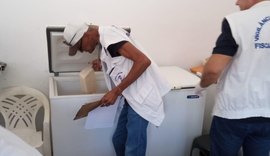 Vigilância Sanitária apreende 160 kg de alimentos impróprios para consumo na Ponta Verde