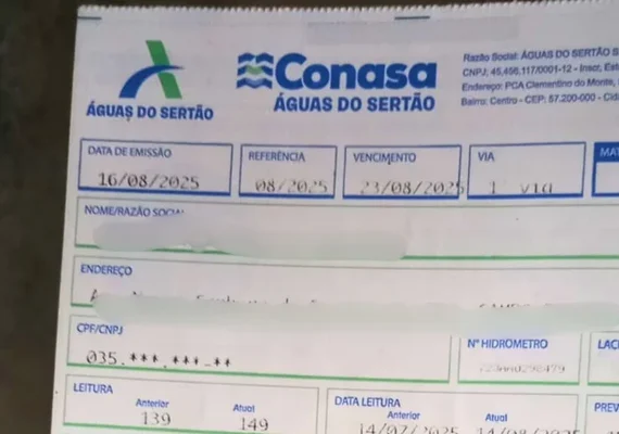Defensoria Pública de Alagoas aciona Justiça para exigir transparência nos contratos da Águas do Sertão