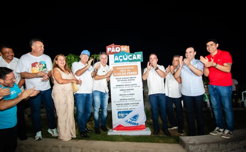 Governo de Alagoas investe quase de R$ 5 milhões em obras para incrementar turismo em Pão de Açúcar