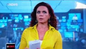 Apresentadora da GloboNews solta gargalhada em denúncia contra Temer