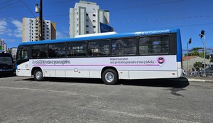 ‘O assédio não é passageiro’: Sinturb lança nova campanha contra importunação sexual nos ônibus