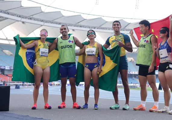 Brasil faz história e termina Mundial de Atletismo Paralímpico em 1º