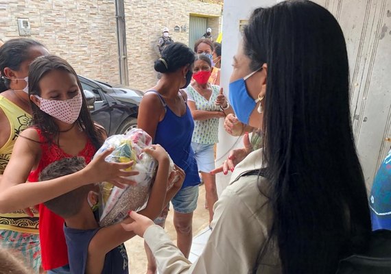 Agreste: parceria de mineradora com MP garante cestas a famílias