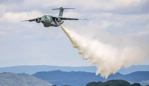 FAB aciona duas aeronaves para apoiar  ações de combate aos incêndios florestais
