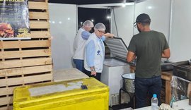 Vigilância Sanitária fiscaliza setor alimentício da Expoagro Alagoas