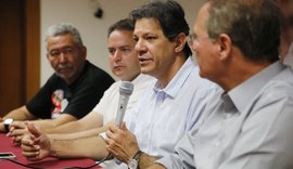 Em Maceió, Haddad ressalta o empenho do Senador Renan na defesa de Lula