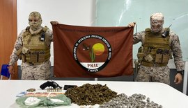 PM prende dupla com arma e drogas durante operação em Olivença