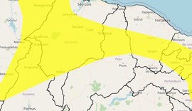 Inmet renova aviso de chuvas intensas para 56 cidades de Alagoas