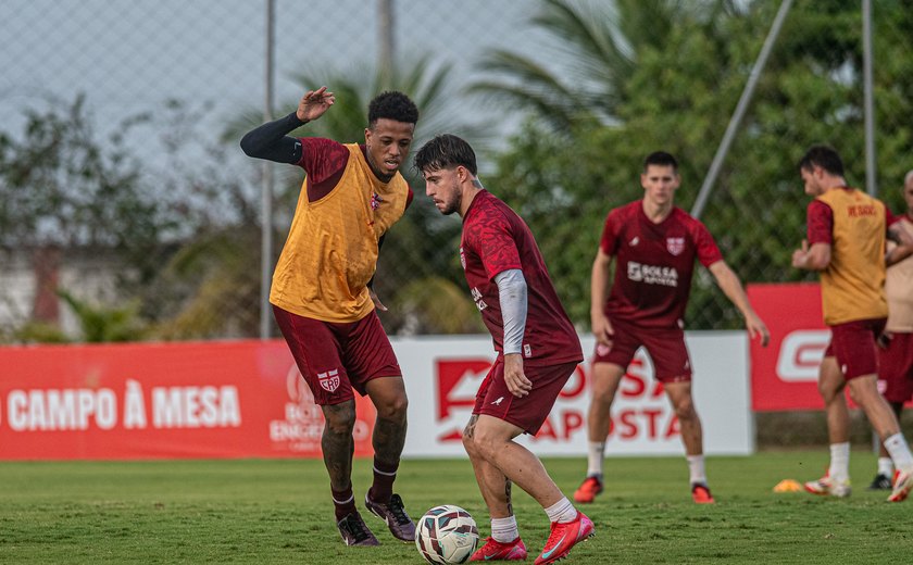CRB finaliza preparação para enfrentar o Operário-PR na Série B