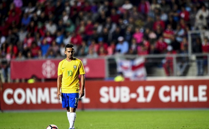 Destaque na goleada do Brasil, meia Allanzinho ressalta foco do sub-17